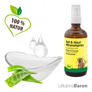 Minerálny sprej na kožu a srsť - cdvet