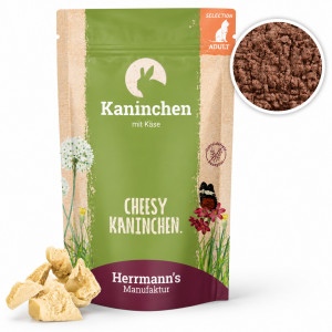 BIO kapsička pre mačky - Králičie mäso so syrom 100 g