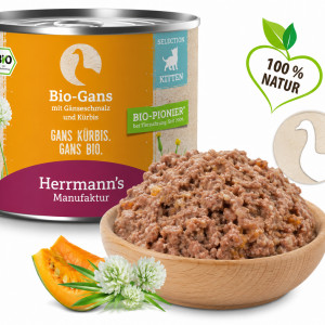 BIO konzerva - Husacie mäso 200 g
