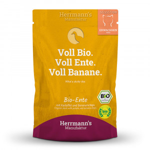 BIO kapsička pre mačky - Kačacie mäso so zemiakmi 100 g