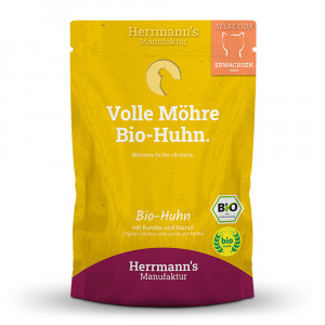 BIO kapsička pre mačky - Kuracie mäso s kamutom 100 g