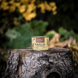 FALCO SENSE DOG králik a kuracie kúsky svaloviny 200 g