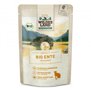 BIO kapsička pre mačky - Kačacie mäso 85 g