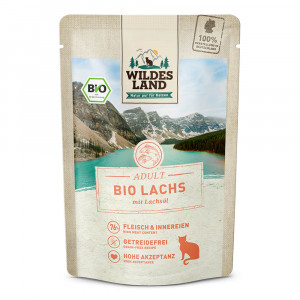 BIO kapsička pre mačky - Losos 85 g