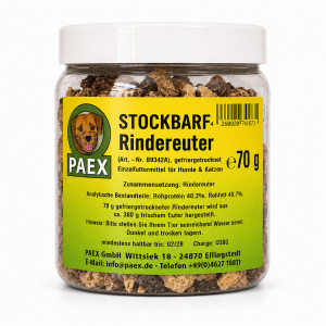 Hovädzie vemeno, mrazom sušené 70 g